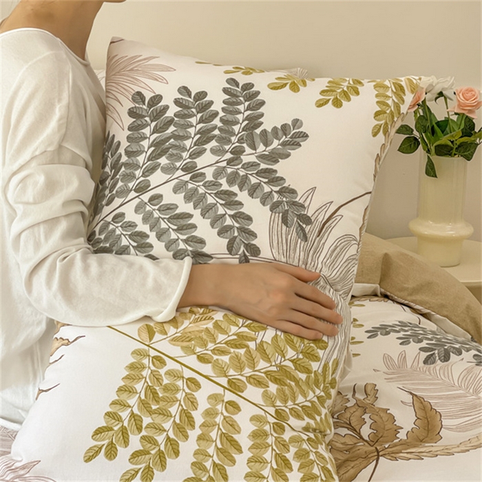 91家纺网 家纺一手货源 找家纺 棉乐町家居 2025新款全棉长绒棉磨毛四件套 密枝