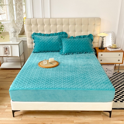 91家纺网 家纺一手货源 找家纺 （总）7V 2023新款宝宝绒床笠牛奶绒360度全包围床笠