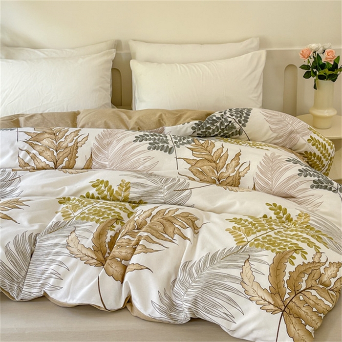 91家纺网 家纺一手货源 找家纺 首爱家纺 2025新款全棉长绒棉磨毛四件套 密枝