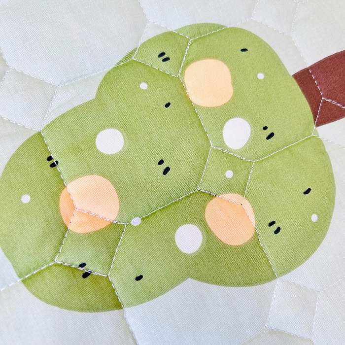 91家纺网 家纺一手货源 找家纺 小虾米 2023新款全棉卡通上下床夹棉系列床笠 幸运宝贝