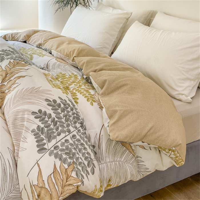 91家纺网 家纺一手货源 找家纺 首爱家纺 2025新款全棉长绒棉磨毛四件套 密枝