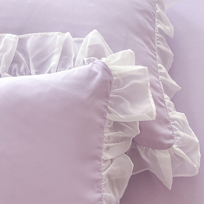 91家纺网 家纺一手货源 找家纺 （总）唐人居 2025新款亲肤磨毛花边款床裙系列--秘密花园