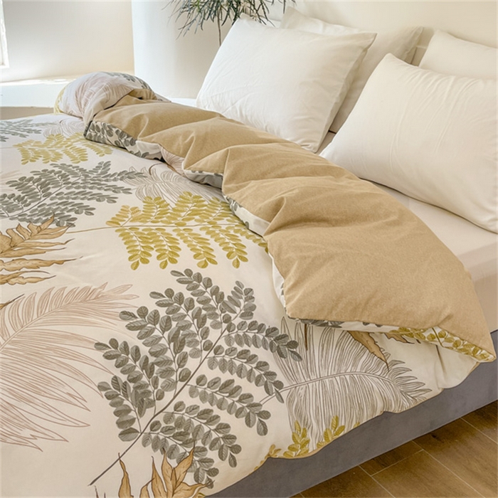 91家纺网 家纺一手货源 找家纺 首爱家纺 2025新款全棉长绒棉磨毛四件套 密枝