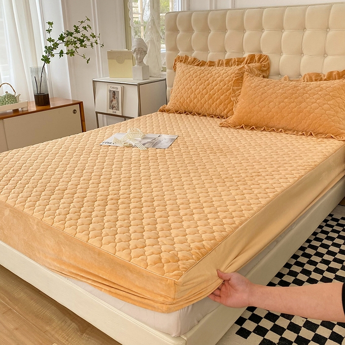 91家纺网 家纺一手货源 找家纺 （总）7V 2023新款宝宝绒床笠牛奶绒360度全包围床笠