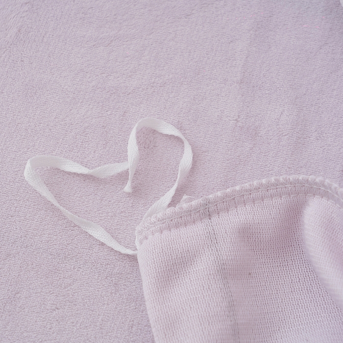 91家纺网 家纺一手货源 找家纺  2023新款兔毛绒双拼绣花四件套 乖乖熊-梦幻紫