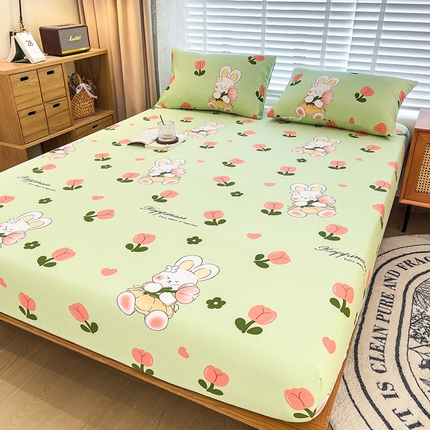 91家纺网 家纺一手货源 找家纺 （总）芃成家纺 2023新款磨毛单床笠