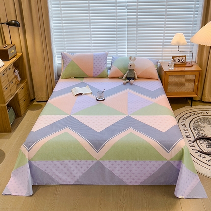 芃成家纺 2023磨毛单床单 多维空间