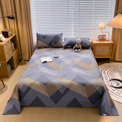 91家纺网 家纺一手货源 找家纺 芃成家纺 2023磨毛单床单 曼巴克