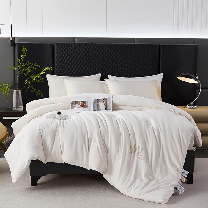 91家纺网 家纺一手货源 找家纺 （总）丽卡家纺 2023新款亲肤舒适澳棉提花被子被芯