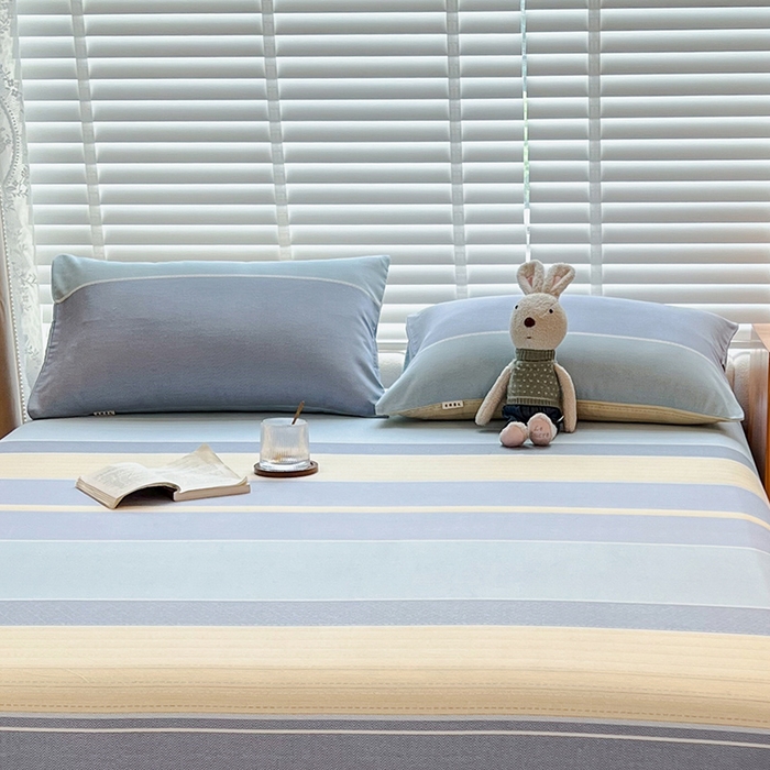 91家纺网 家纺一手货源 找家纺 芃成家纺 2023新款磨毛系列磨毛枕套 梦幻空间-蓝