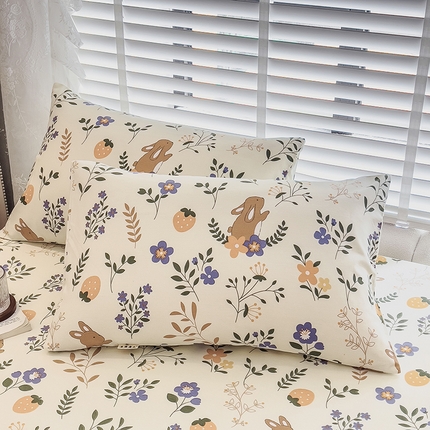 91家纺网 家纺一手货源 找家纺 （总）芃成家纺 2023新款磨毛系列磨毛枕套