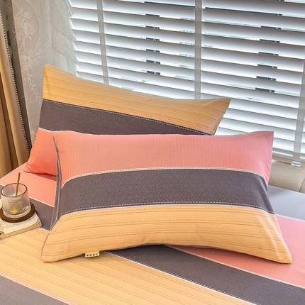 芃成家纺 2023新款磨毛系列磨毛枕套 梦幻空间-粉