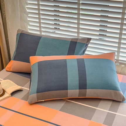 芃成家纺 2023新款磨毛系列磨毛枕套 色彩格调