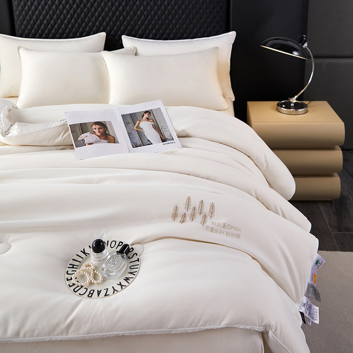 91家纺网 家纺一手货源 找家纺 （总）丽卡家纺 2023新款亲肤舒适澳棉提花被子被芯