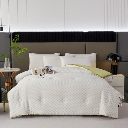 91家纺网 家纺一手货源 找家纺 （总）丽卡家纺 2023新款元绒棉双层纱被子被芯