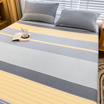 芃成家纺 2023新款磨毛单床笠 梦幻空间-蓝