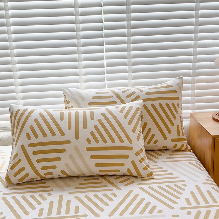 91家纺网 家纺一手货源 找家纺 芃成家纺 2023新款磨毛系列磨毛枕套 格调