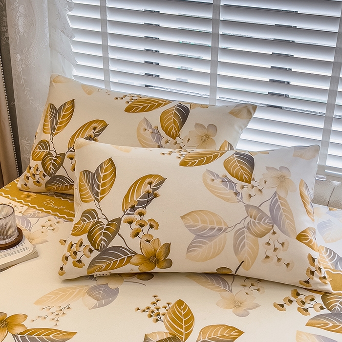 91家纺网 家纺一手货源 找家纺 芃成家纺 2023新款磨毛系列磨毛枕套 晚秋