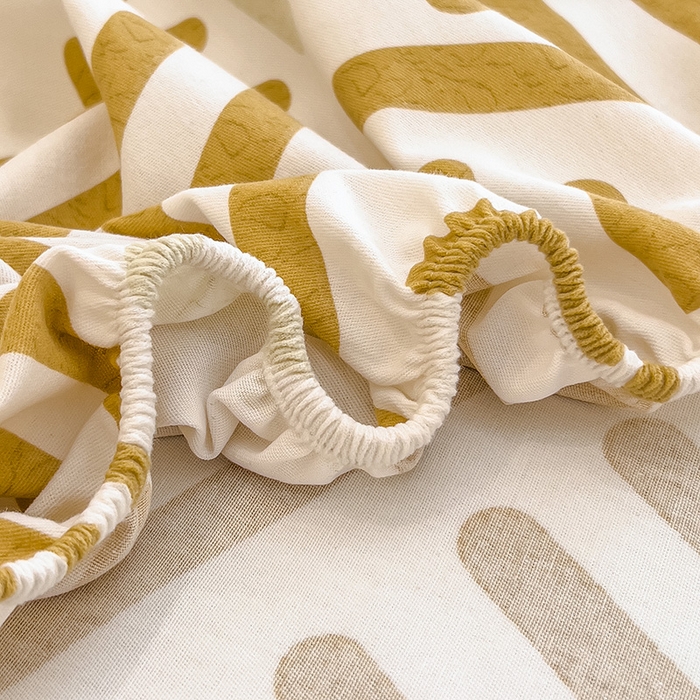 91家纺网 家纺一手货源 找家纺 芃成家纺 2023新款磨毛单床笠 格调