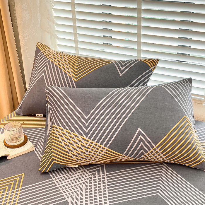 91家纺网 家纺一手货源 找家纺 芃成家纺 2023新款磨毛单床笠 曼巴克