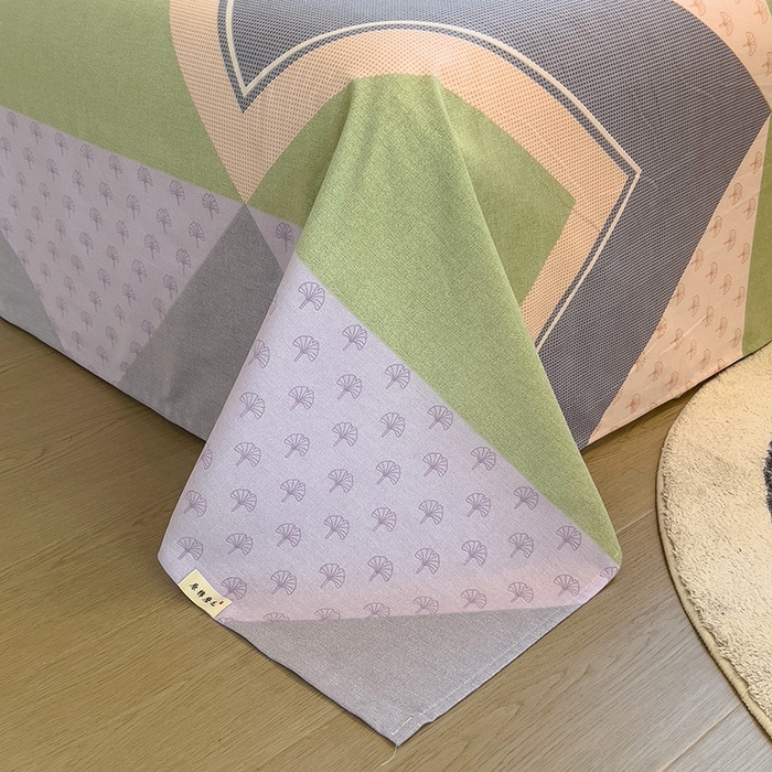 91家纺网 家纺一手货源 找家纺 芃成家纺 2023磨毛单床单 多维空间