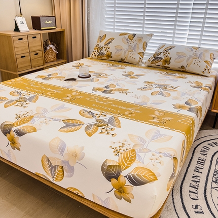 芃成家纺 2023新款磨毛单床笠 晚秋