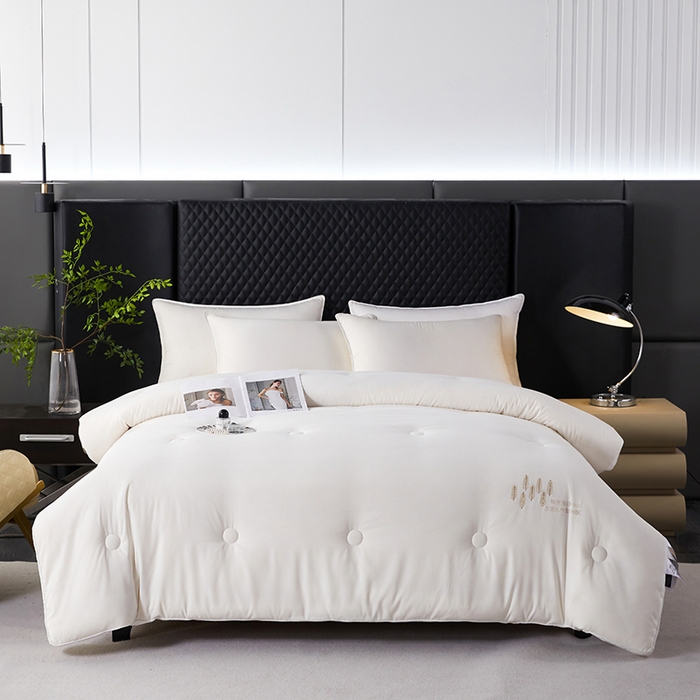 91家纺网 家纺一手货源 找家纺 （总）丽卡家纺 2023新款亲肤舒适澳棉提花被子被芯