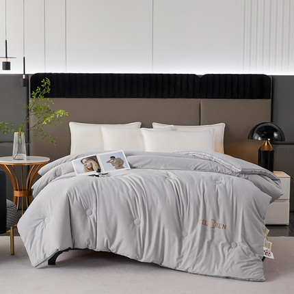 91家纺网 家纺一手货源 找家纺 （总）丽卡家纺 2023新款亲肤舒适奶蕉绵被子被芯