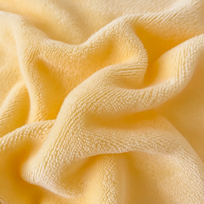 91家纺网 家纺一手货源 找家纺 凯美家居 2023新款牛奶绒刺绣四件套 温婉 亮黄