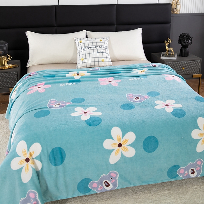 91家纺网 家纺一手货源 找家纺 （总）侨鑫 2023新款云貂绒毛毯