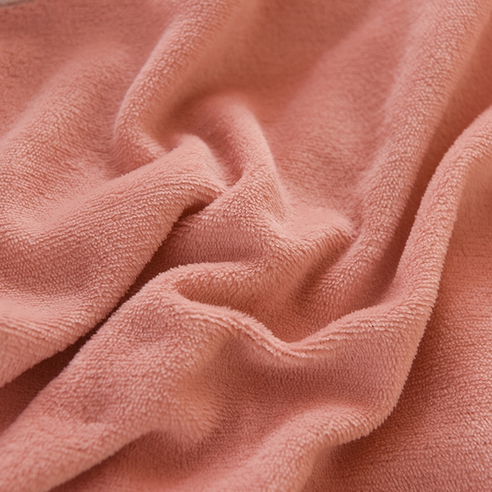 91家纺网 家纺一手货源 找家纺 艾米家居 2023新款秋冬牛奶绒刺绣花边四件套-幸运兔 豆沙