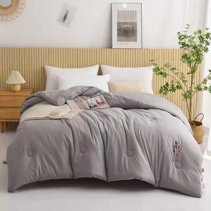 91家纺网 家纺一手货源 找家纺 （总）2024新款原棉大豆被a类大豆纤维被子冬被加厚全棉被子