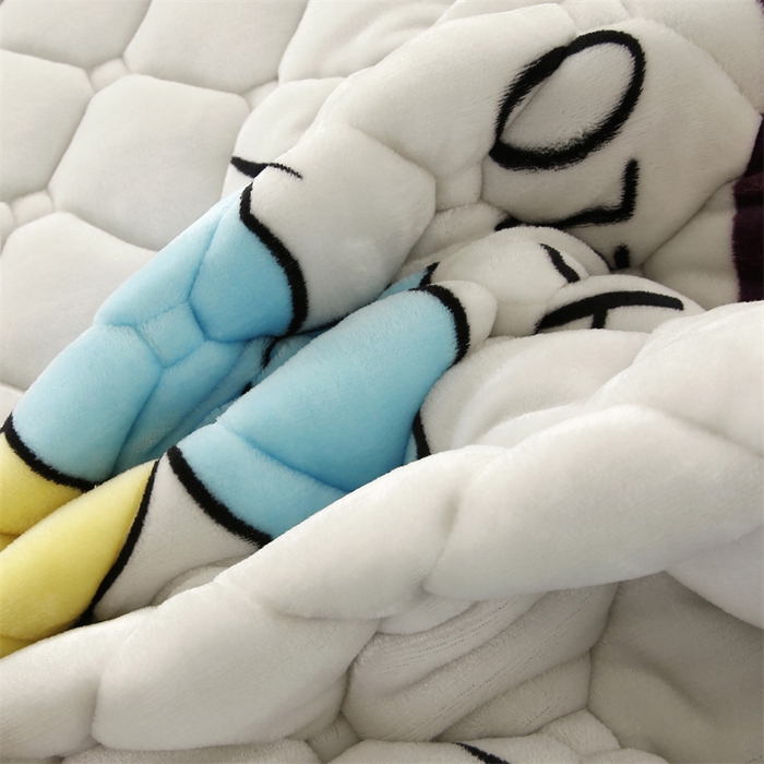 91家纺网 家纺一手货源 找家纺 东宇 2024年新款A类抗菌牛奶绒大床加厚床垫 暖阳