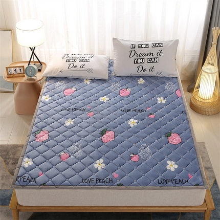 91家纺网 家纺一手货源 找家纺 （总）东宇 2024年新款A类抗菌牛奶绒大床加厚床垫