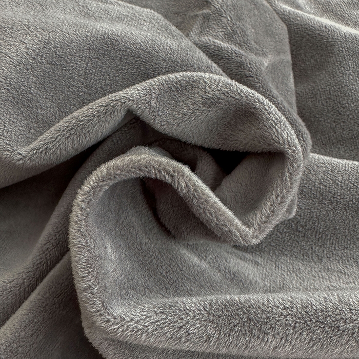 91家纺网 家纺一手货源 找家纺 羋多家纺 210g婴儿绒床盖三件套牛奶绒床裙刺绣四件套灰色