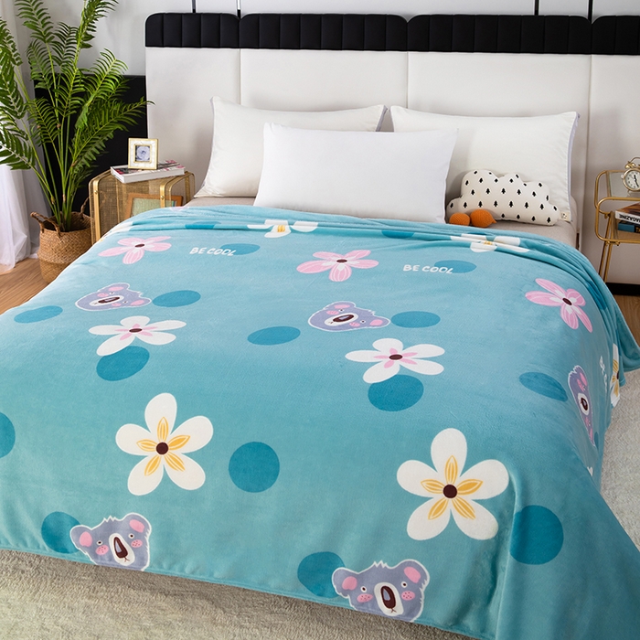 91家纺网 家纺一手货源 找家纺 （总）侨鑫 2023新款云貂绒毛毯