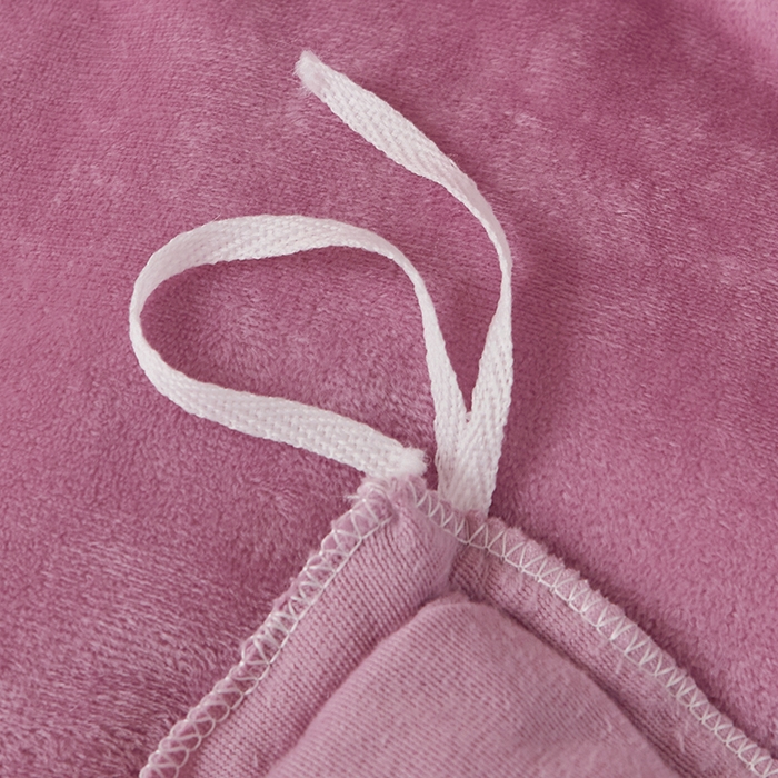 91家纺网 家纺一手货源 找家纺 罗艺轩 2024新款欧洲风情宝宝绒可拆卸夹棉床裙四件套 丁香紫