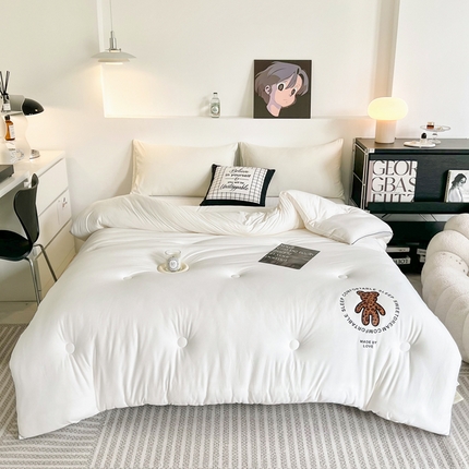 91家纺网 家纺一手货源 找家纺 （总）寐居 2023新款A类云柔棉被芯-烫画