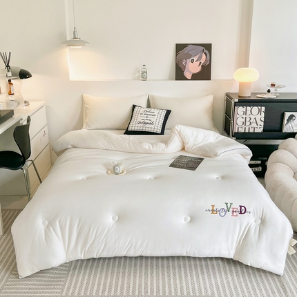 91家纺网 家纺一手货源 找家纺 （总）寐居 2023新款A类云柔棉被芯-烫画