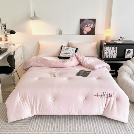 91家纺网 家纺一手货源 找家纺 （总）寐居 2023新款A类云柔棉被芯-烫画