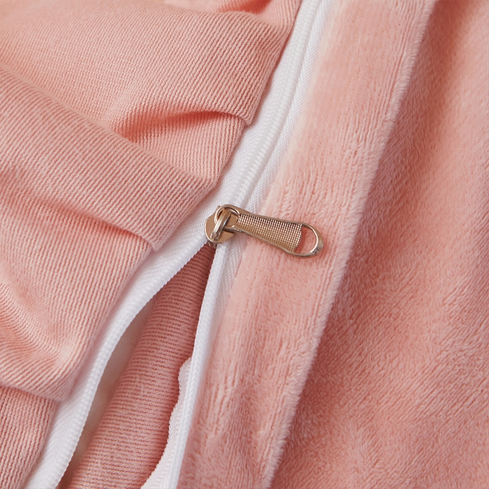 91家纺网 家纺一手货源 找家纺 罗艺轩 2024新款欧洲风情宝宝绒可拆卸夹棉床裙四件套 美人玉