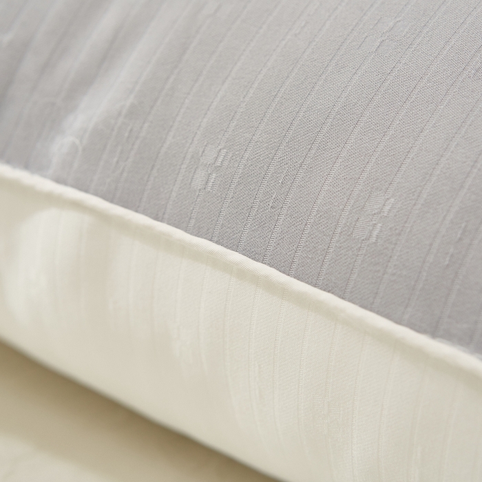 91家纺网 家纺一手货源 找家纺 拾光枕芯  2023新款地中海拼色枕芯 银灰