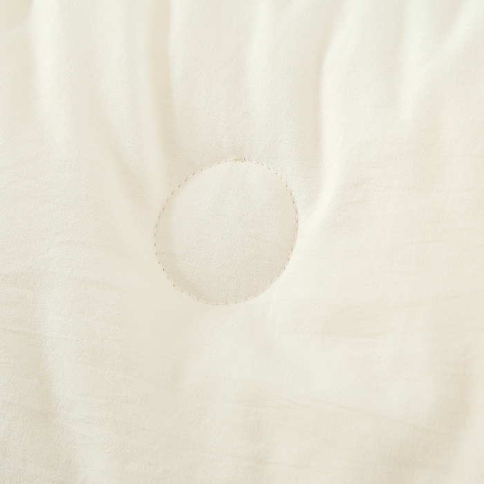 91家纺网 家纺一手货源 找家纺 芯恋 2025新款大豆纤维二合一子母被春秋被加厚冬被子被芯子母被-白