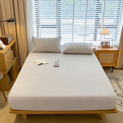 芃成家纺 2023新款磨毛单床笠流年 咖