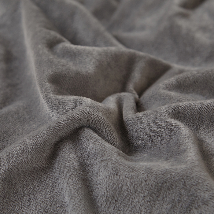 91家纺网 家纺一手货源 找家纺 罗艺轩 2024新款欧洲风情宝宝绒可拆卸夹棉床裙三件套 高级灰