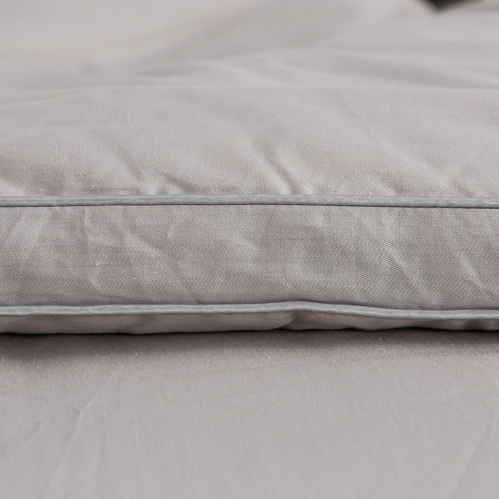 91家纺网 家纺一手货源 找家纺 天瑜家纺 2023新款喷气全棉A类无荧光大豆冬被子被芯灰色