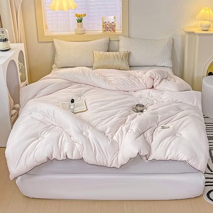 91家纺网 家纺一手货源 找家纺 （总）寐居 2023新款提花暖绒亲肤被