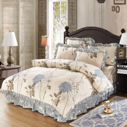 91家纺网 家纺一手货源 找家纺 （总）爱妮玖玖家纺 2023新款四件套--普款床盖