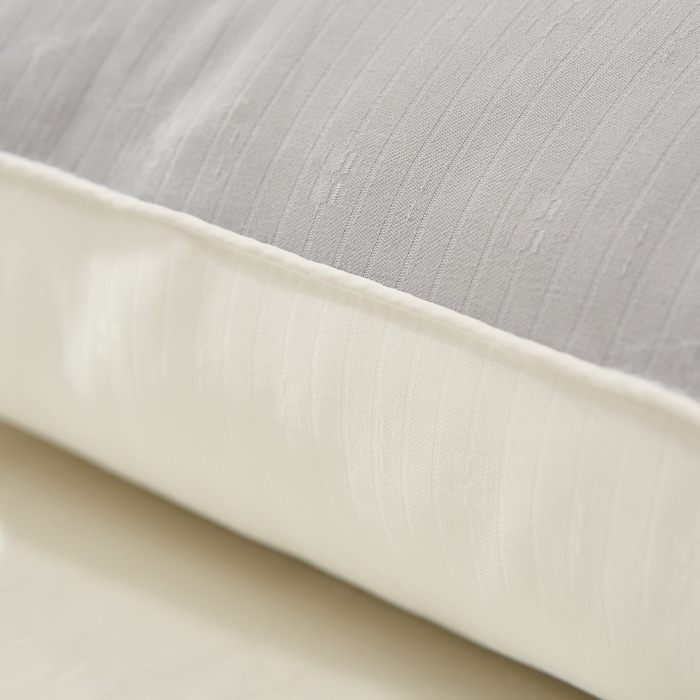 91家纺网 家纺一手货源 找家纺 拾光枕芯  2023新款地中海拼色枕芯 银灰