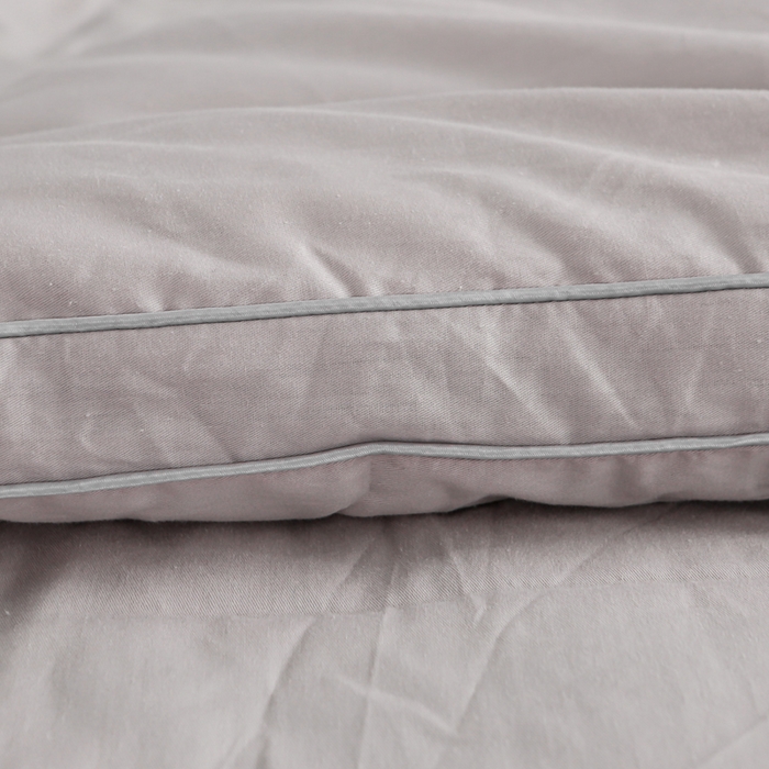 91家纺网 家纺一手货源 找家纺 天瑜家纺 2023新款喷气全棉A类无荧光大豆冬被子被芯灰色